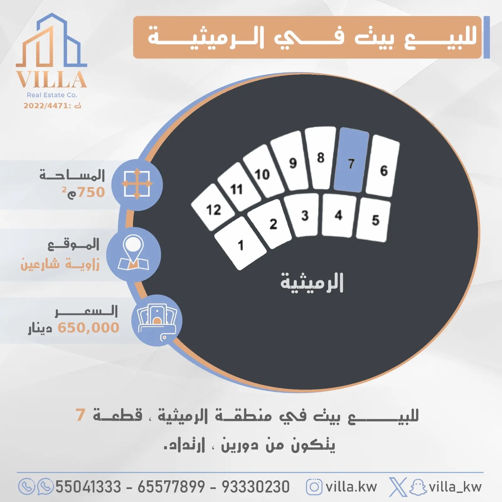 للبيع - الرميثية