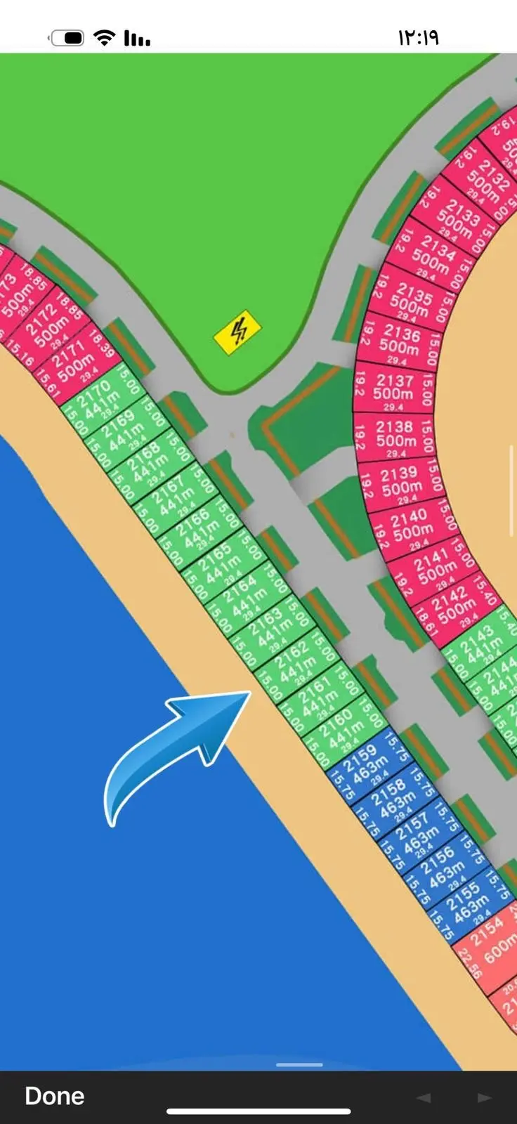 للبيع - صباح الأحمد البحرية -4 صف أول على البحر