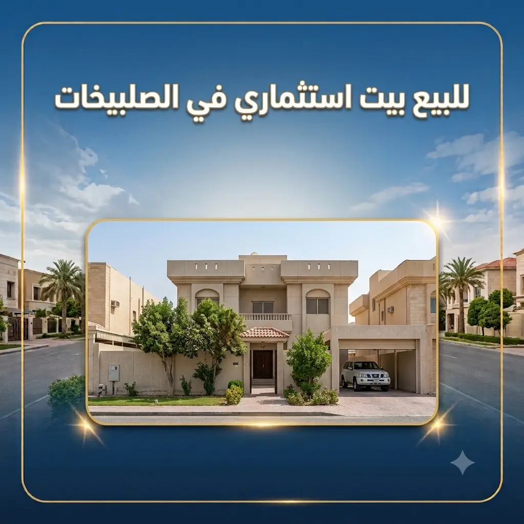 بيت استثماري مدخول عالي
